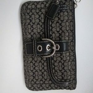 Authentic Coach Wristlet